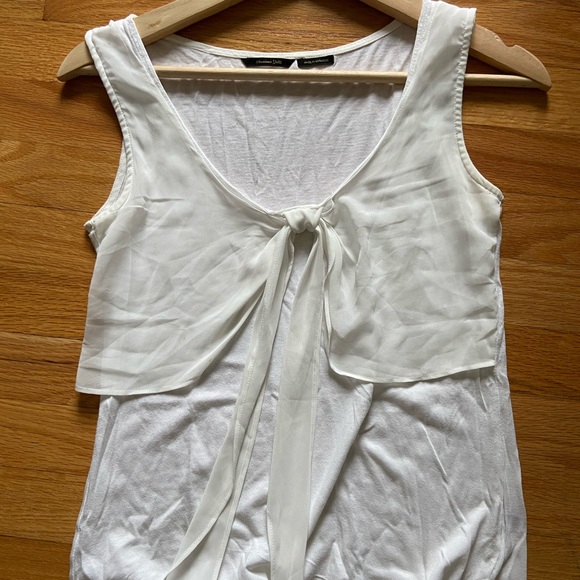 Massimo Dutti Tank Top with bow - Picture 2 of 2